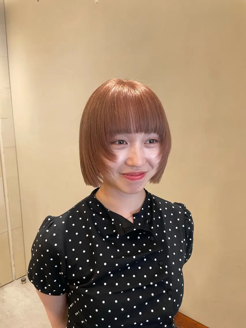 《冬限定特別クーポン》似合わせカット+艶カラーの写真