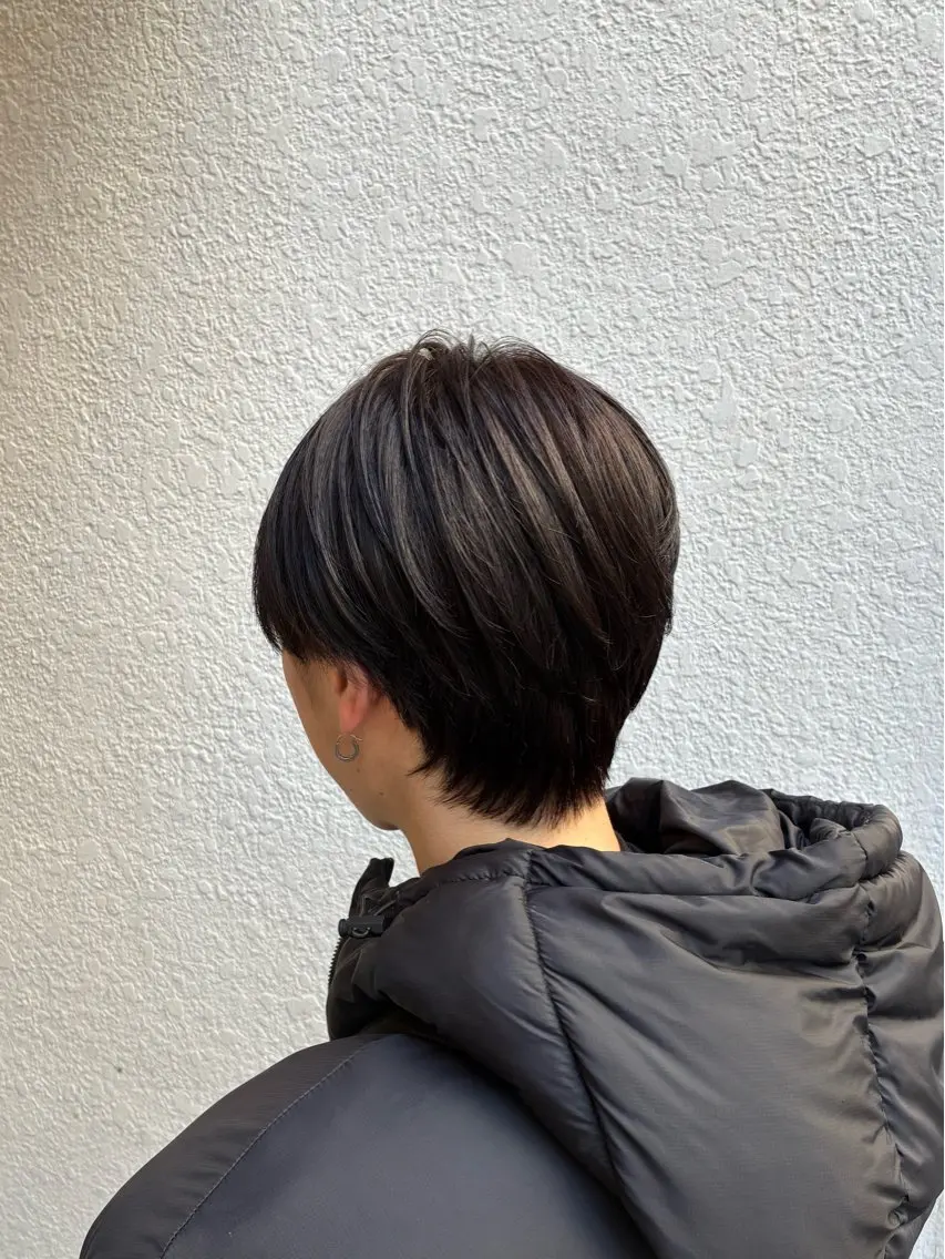 ショート ウルフカット カット メンズカット◎さくら /眉毛/メンズパーマのヘアスタイル