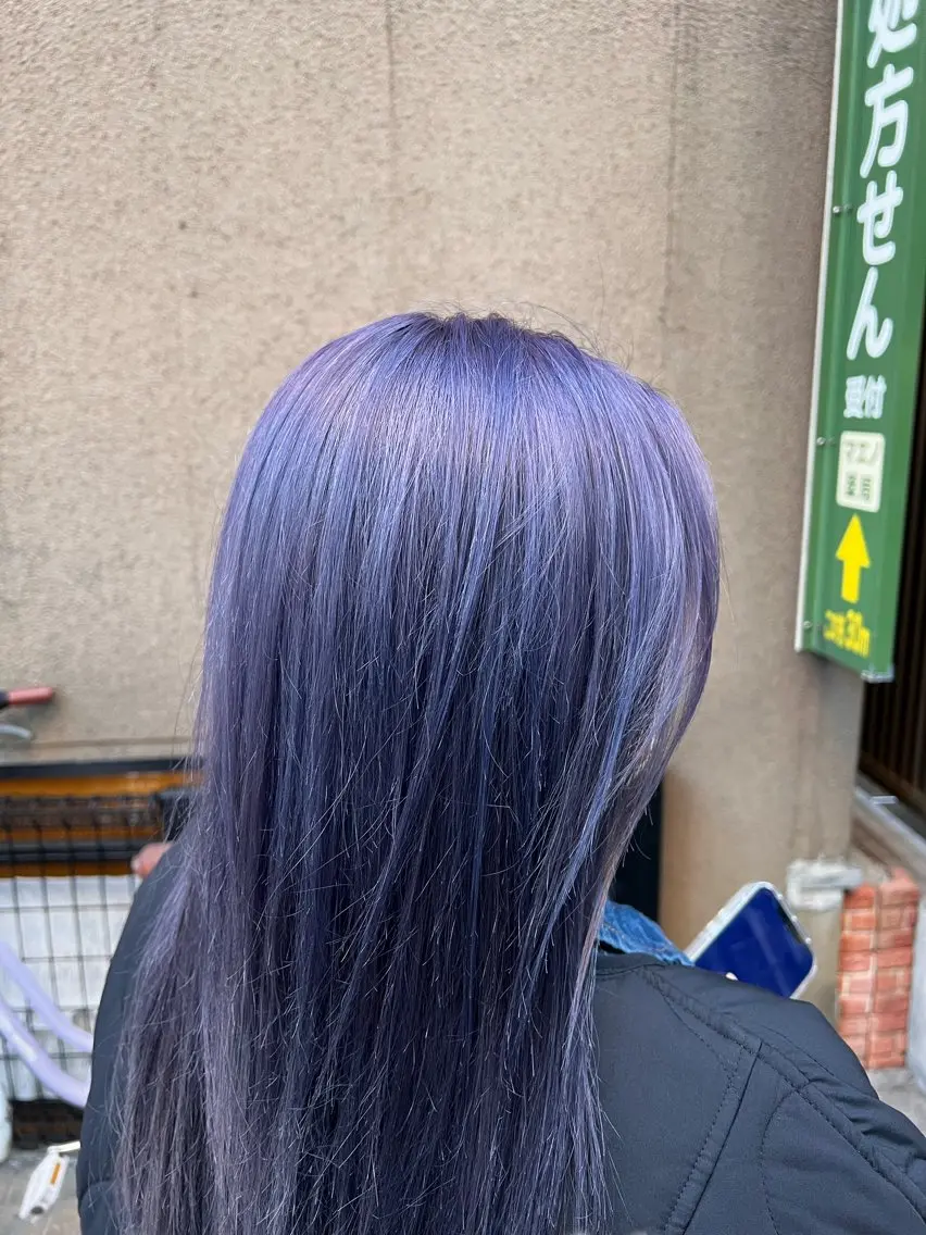セミロング ヘアカラー トリートメント 澤井 佑果のヘアスタイル