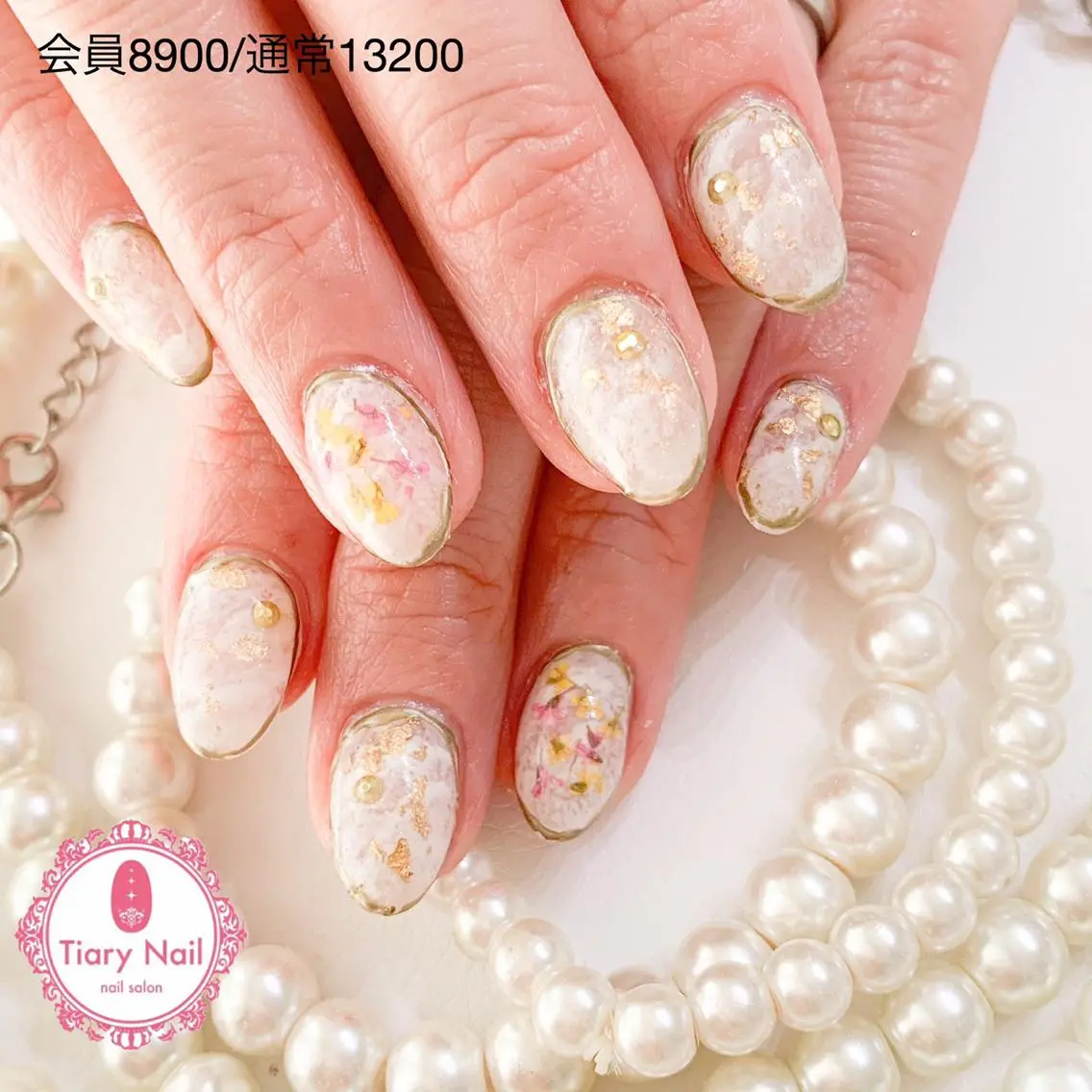 ネイル 桜ネイル 長さ出し オフィスネイル スカルプネイル シンプルネイル 💗🪽Tiary Nail🪽💗のネイルデザイン