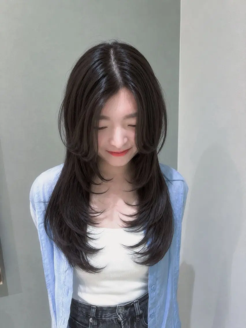 ロング カット 🩰ྀི美弥🩰ྀི /ミニモ価格でご案内のヘアスタイル