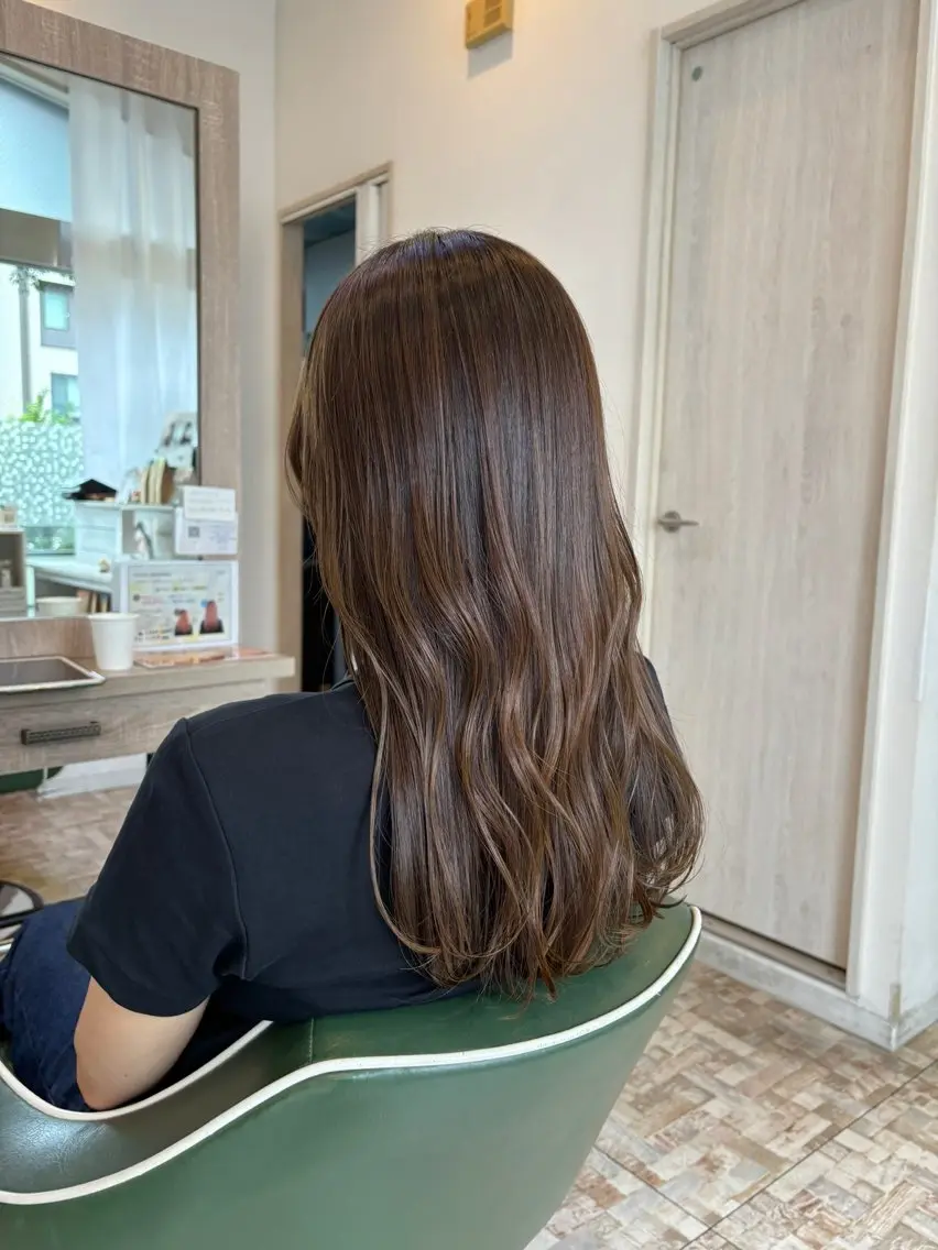 カラー り くのヘアスタイル