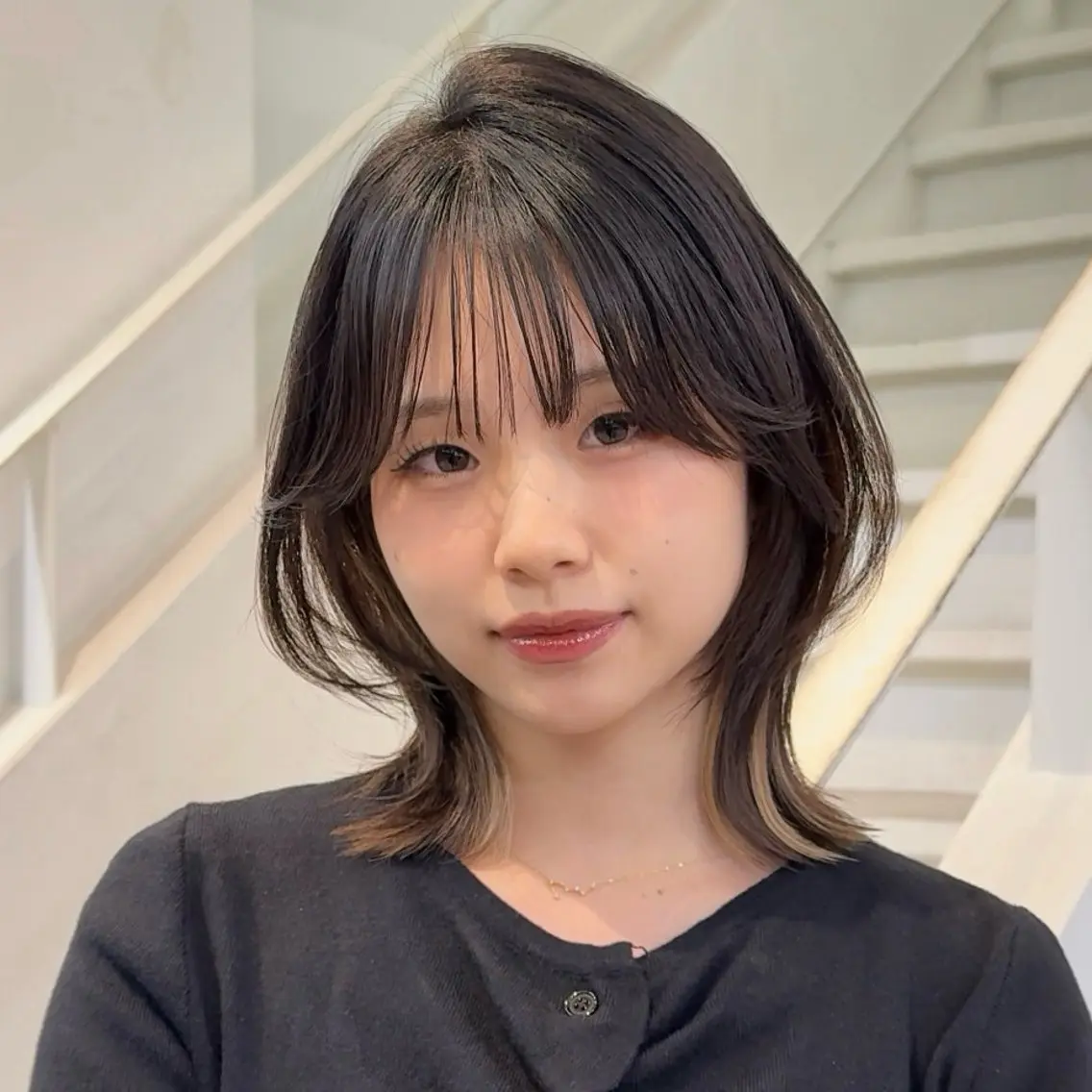 【ツヤも透明感も欲しい方へ🤍】カット+カラー+髪質改善トリートメント✨の写真