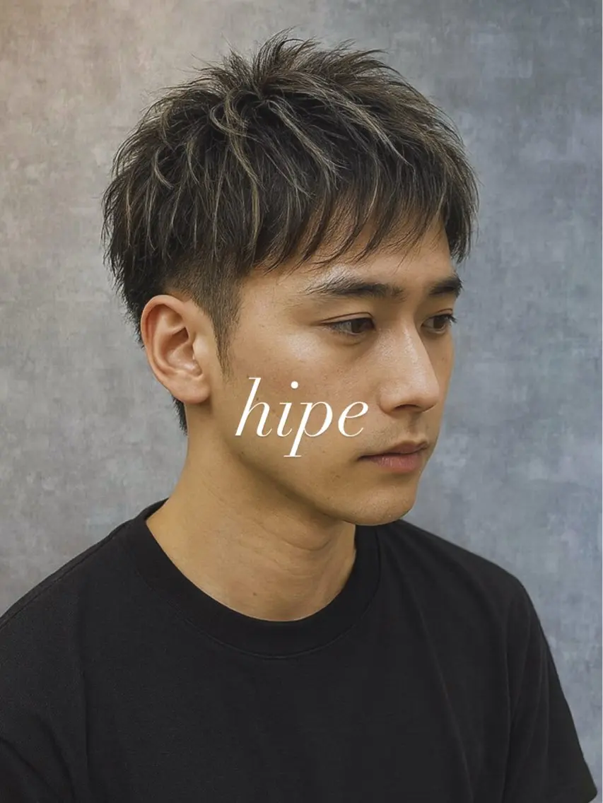 【メンズ限定】カット＋ハイライト＋オンカラー  ¥11500の写真
