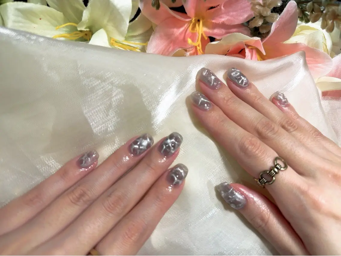 ネイル ハンドネイル リセス 高田馬場💎のネイルデザイン