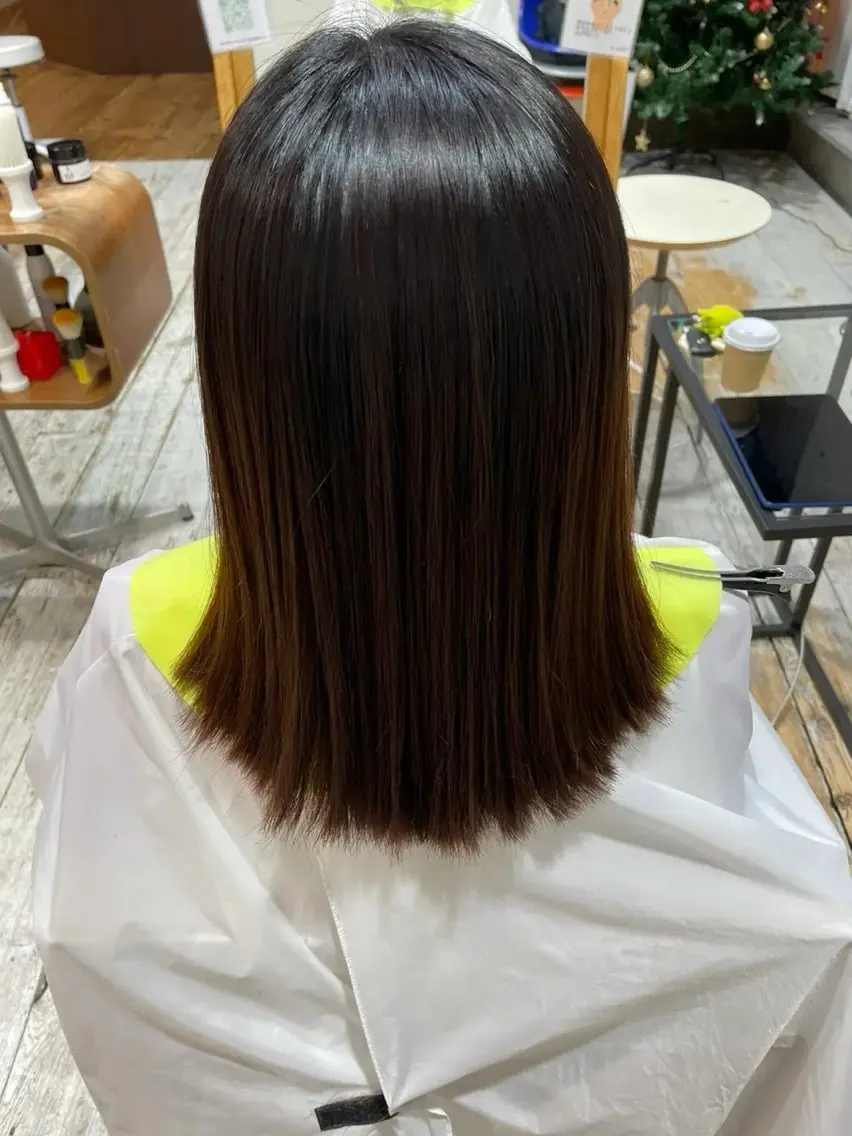 ミディアム 🪿透明感/艶カラー ﾜﾀﾅﾍﾞｱｵｲのヘアスタイル