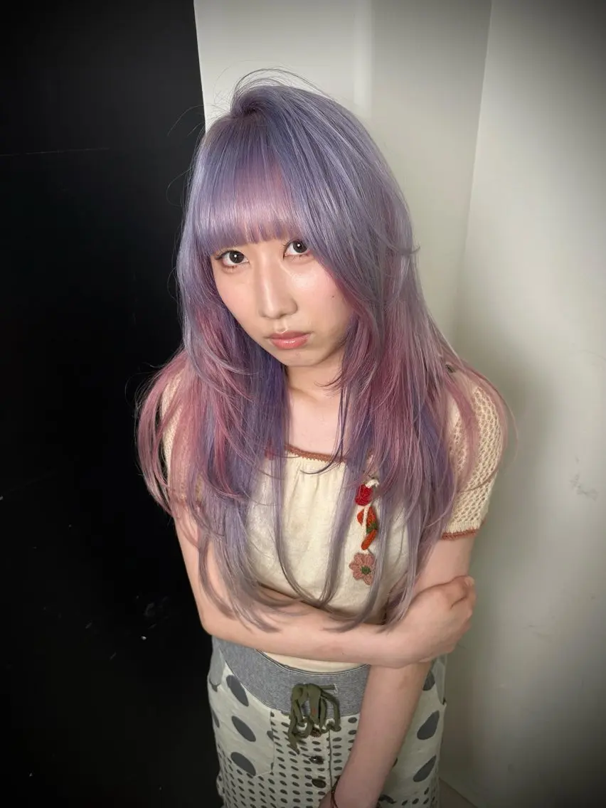 ロング カラー kai/@09ka __ii/原宿のヘアスタイル