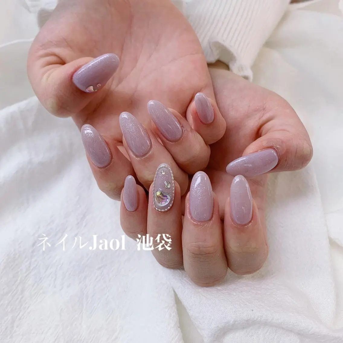 セミロング ネイルJaol 池袋のネイルデザイン