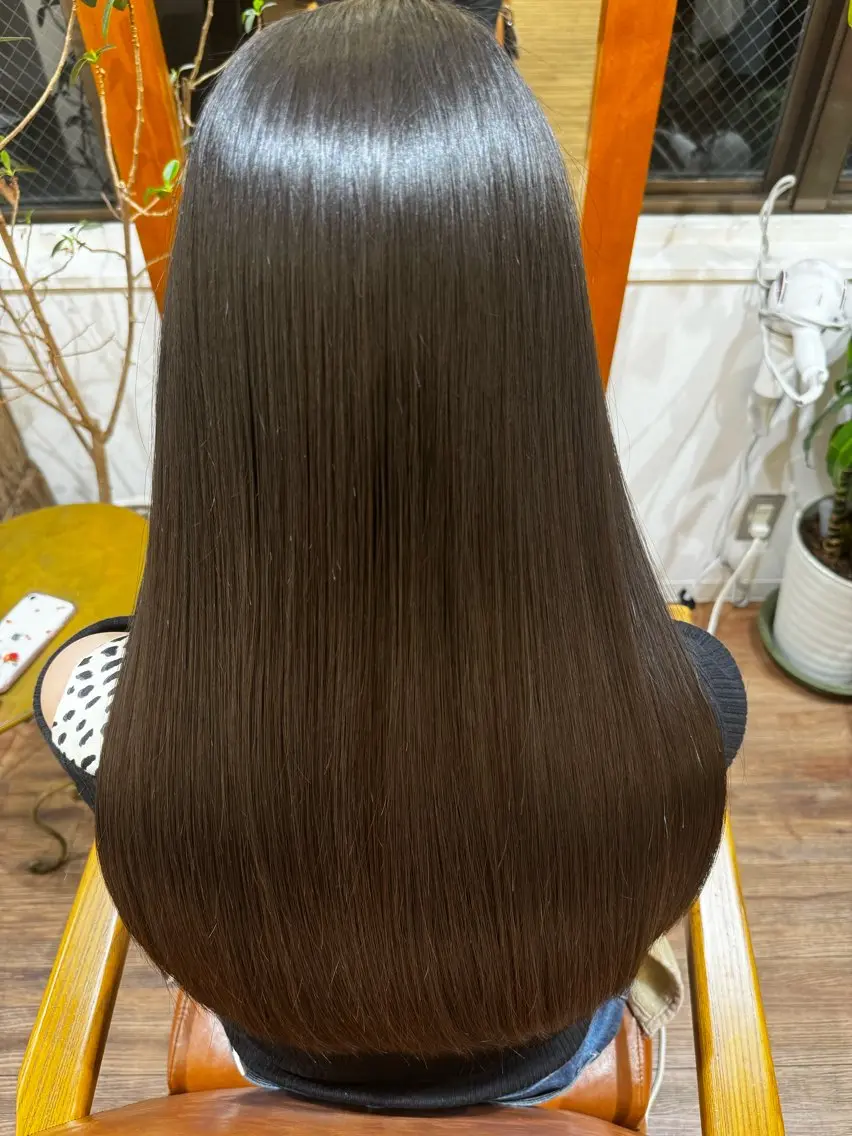 【艶髪】髪質改善ケアストレート➕カット💇‍♀️💇‍♂️の写真