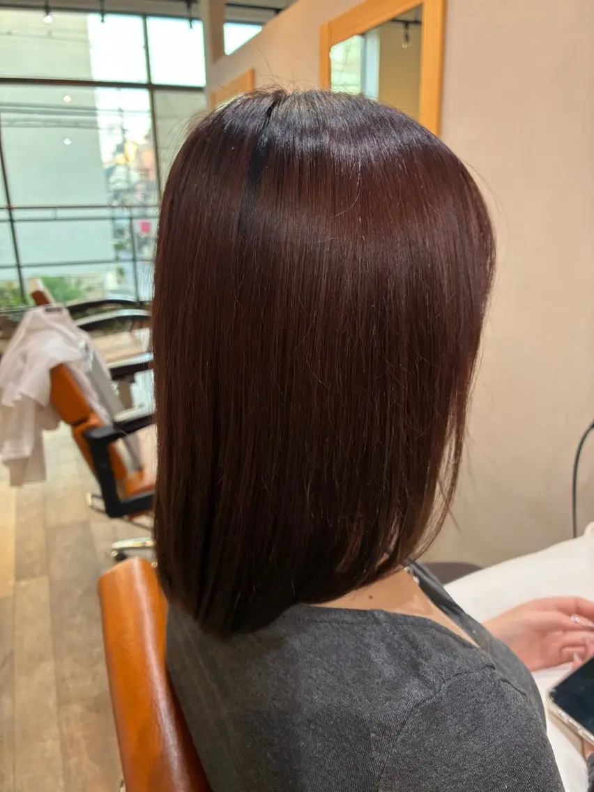 カラー ラベンダーカラー お褒めの口コミ多数✨ 美髪カラー/浦本冴絵のヘアスタイル