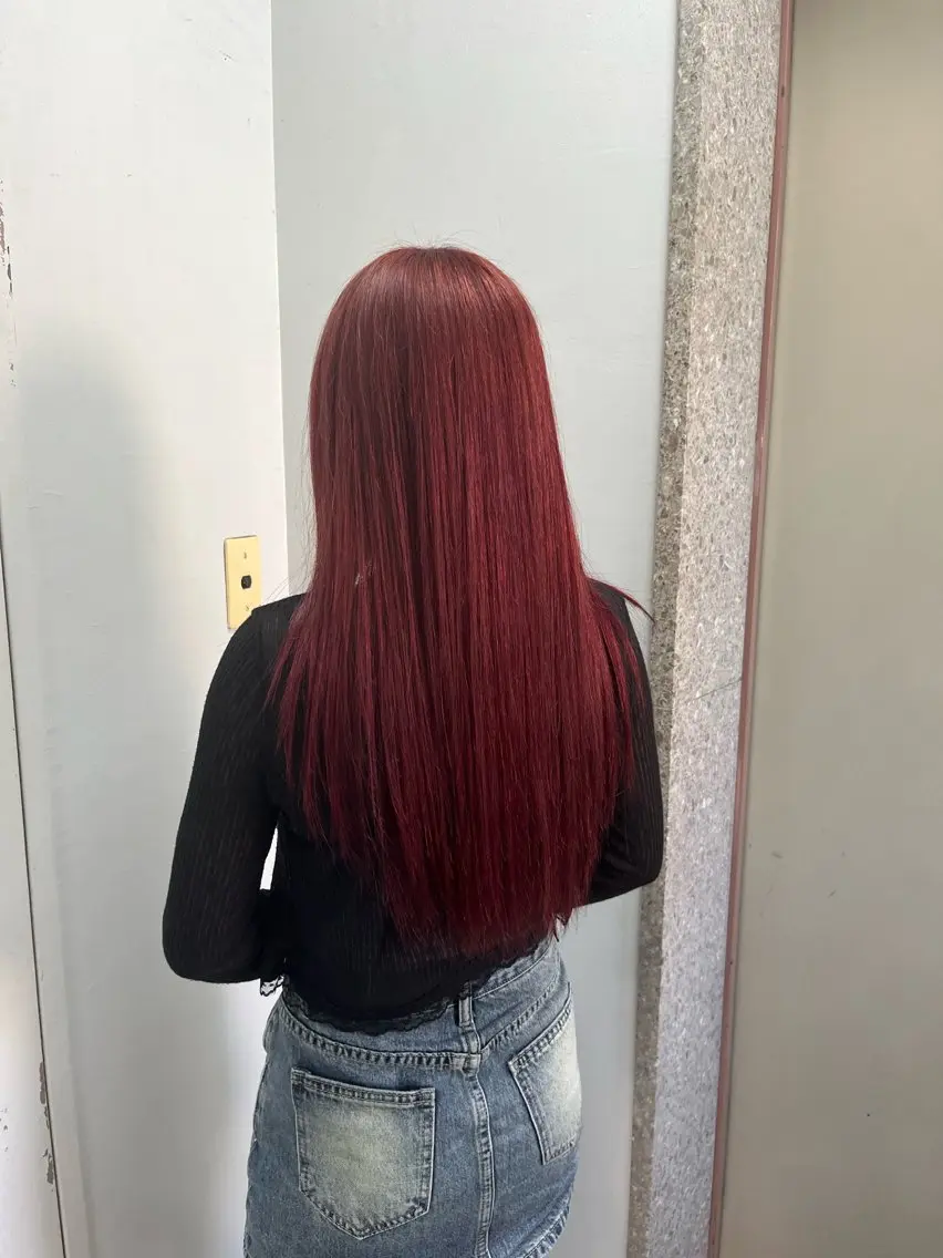 カラー ブリーチ ダブルカラー ブリーチなしカラー 髪質改善 🍒暖色ダブルカラー /FUKA🍒のヘアスタイル