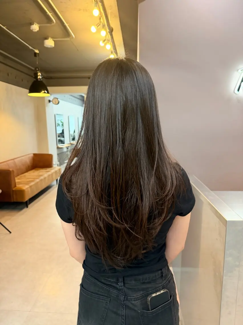 ロング TAKI/暖色カラー 🍪/レイヤーカットのヘアスタイル