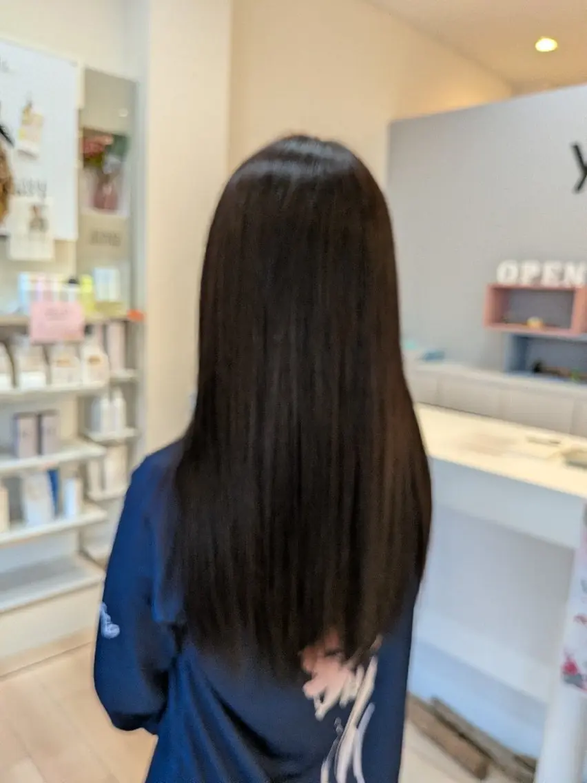 ロング 髪質改善 深田 和瑛のヘアスタイル