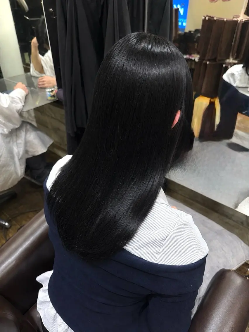 ミディアム カラー ヘアカラー トリートメント ヘッドスパ カラーモデル様 募集中💖ゆりのヘアスタイル