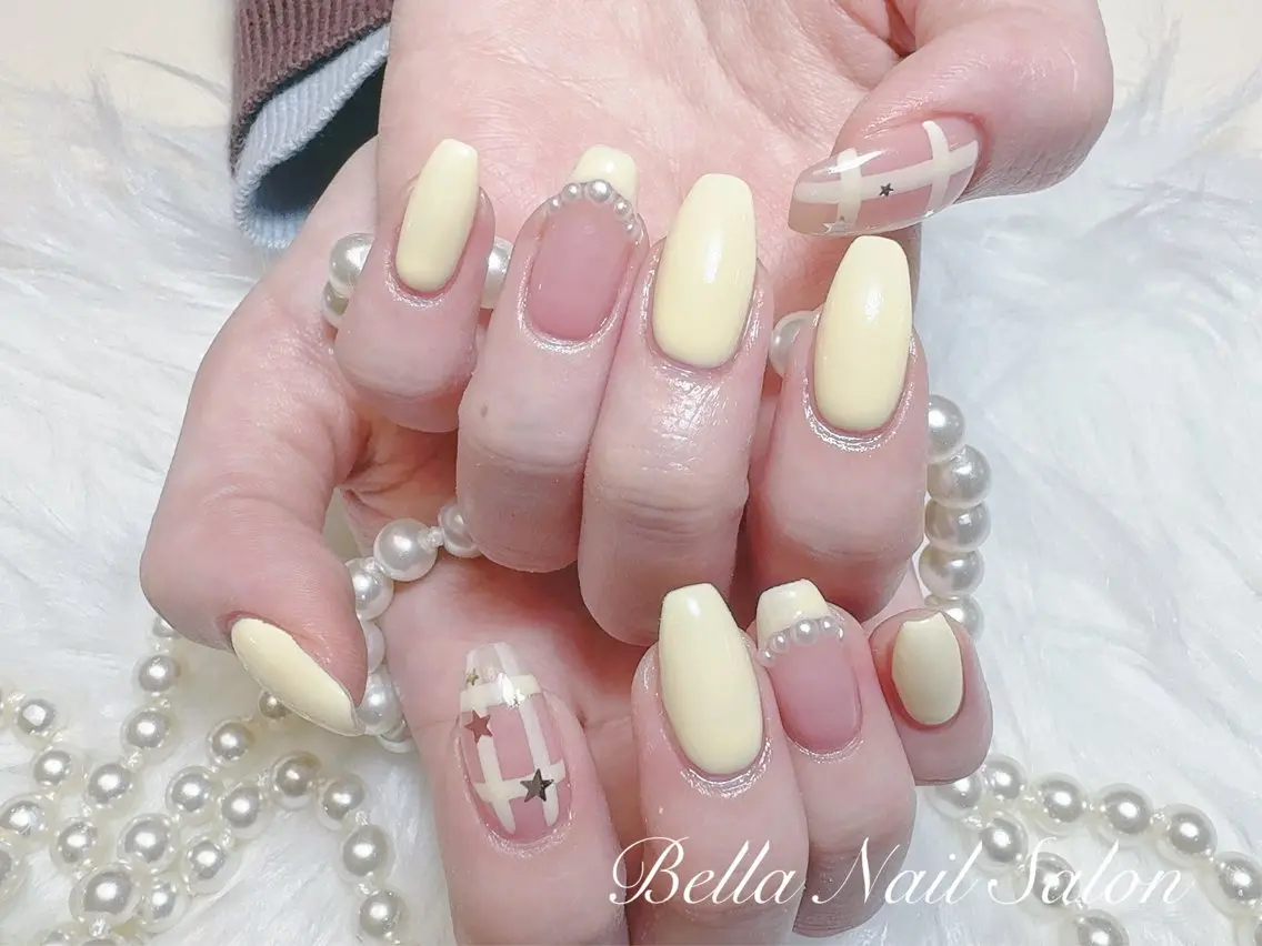 ネイル ハンドネイル Bella Nail Salonパラジェルのネイルデザイン