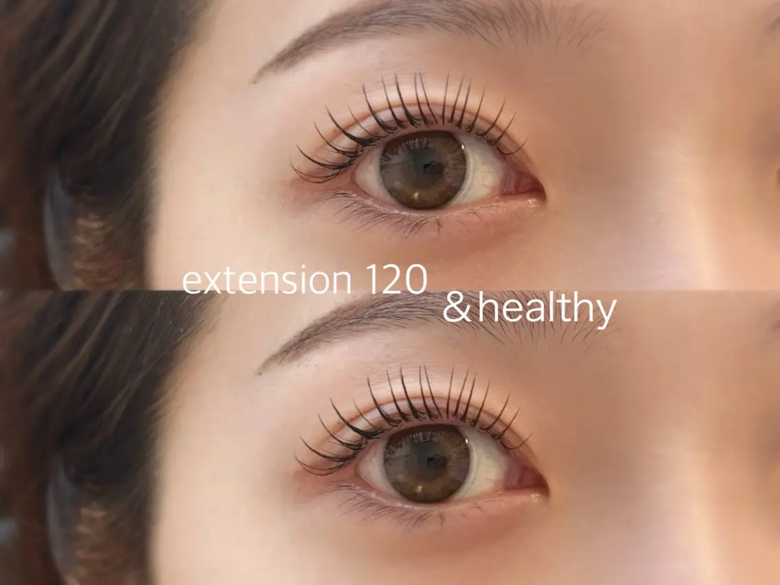 《&healthy》アンドヘルシー💞フラットラッシュ100本+まつ毛パーマの写真