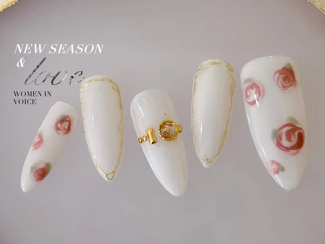 セミロング salon kuuのネイルデザイン