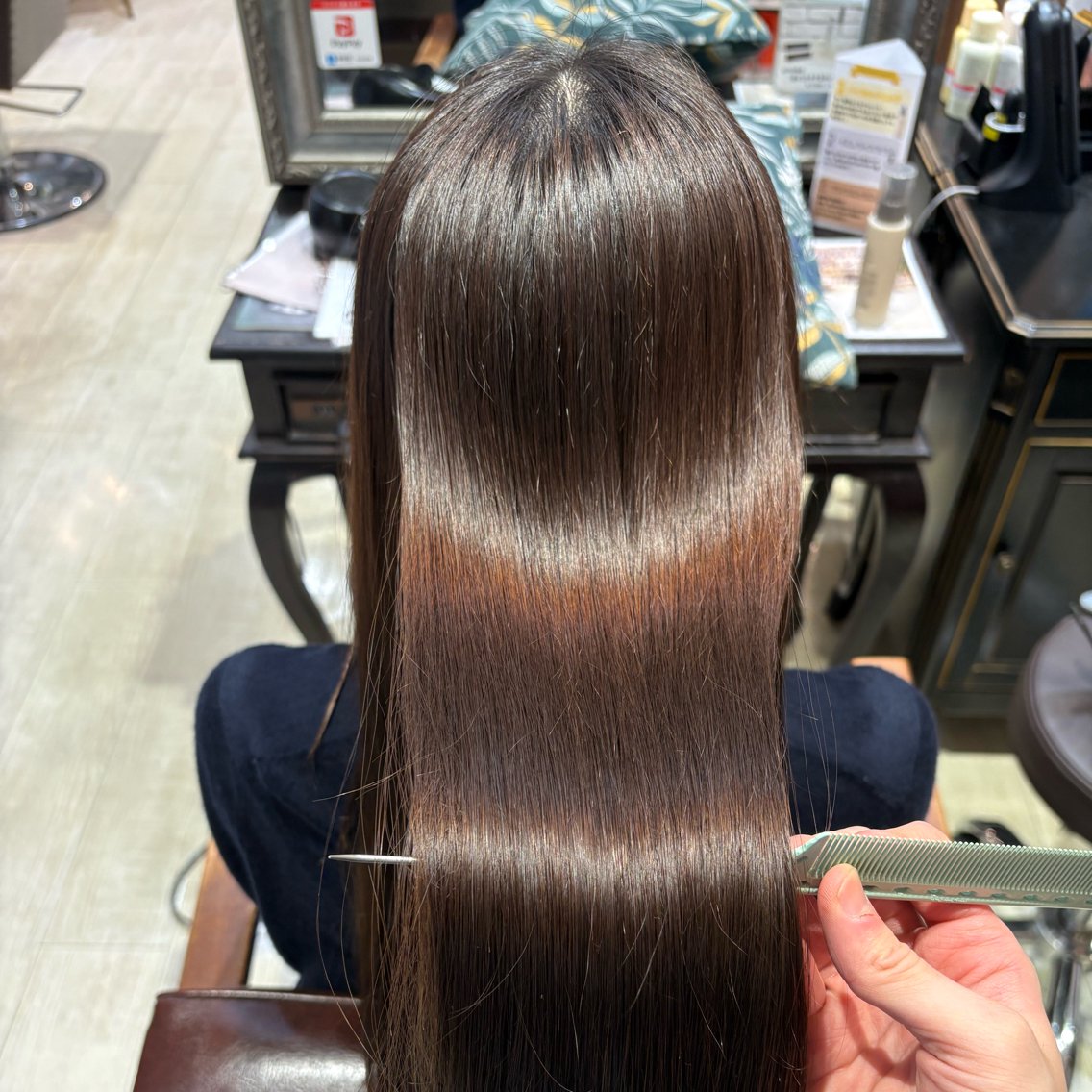 カラー ヘアカラー 透明感カラー ｜うる艶｜松下のヘアスタイル