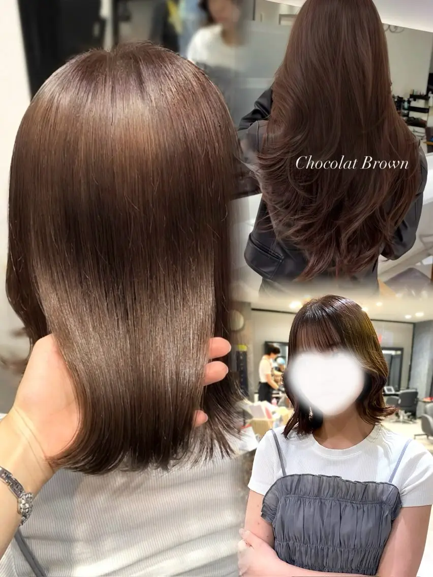 🦋イルミナカラー➕トリートメントの写真