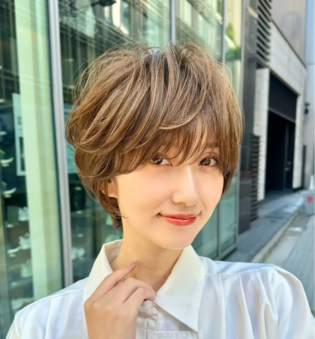 ショート 似合わせカット ショートヘア お悩み解決ショート/ 似合わせカット/といのヘアスタイル