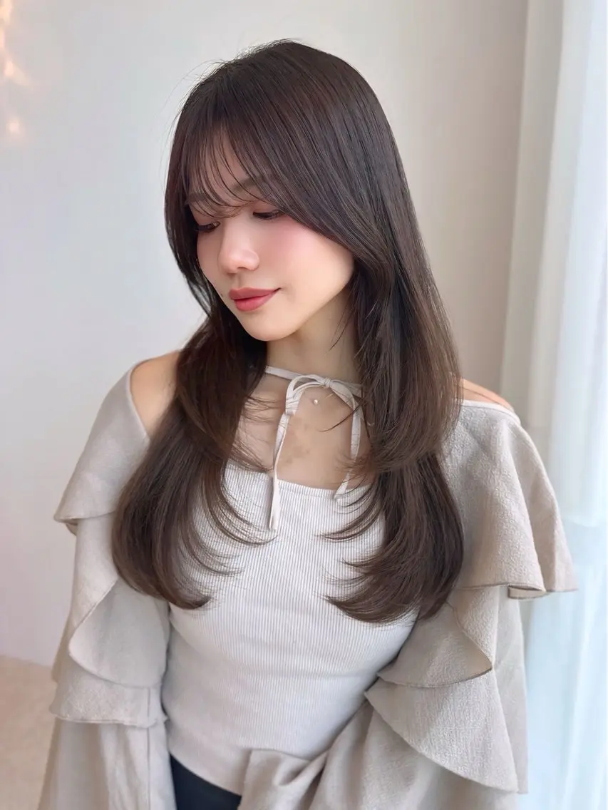 ロング カラー レイヤーカット カット ヘアカラー 🌺KYOKA/ レイヤーカットのヘアスタイル
