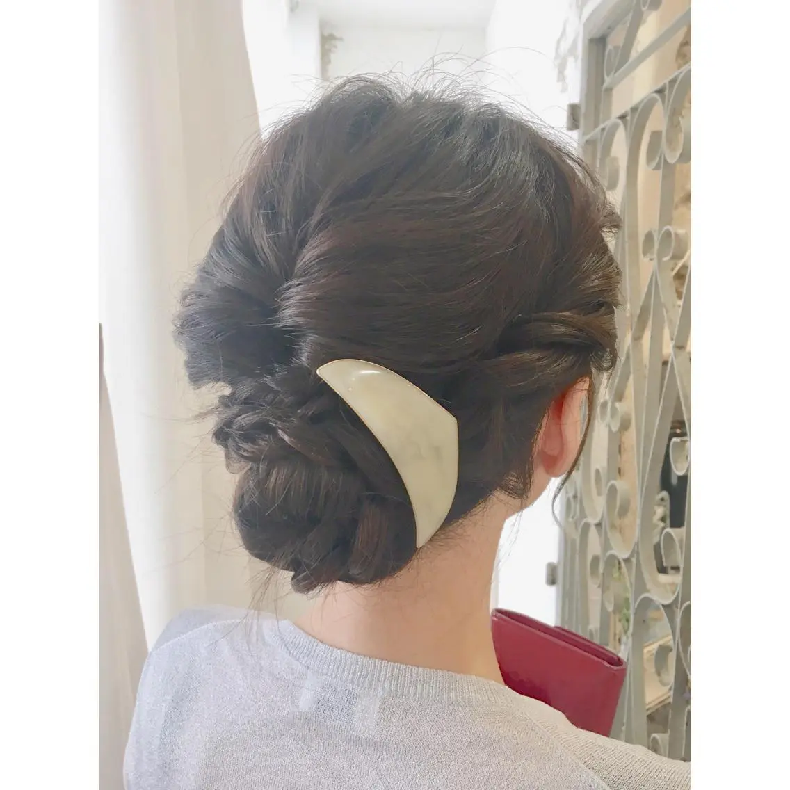 ヘアアレンジ 結婚式・ブライダル fio マナミのヘアスタイル