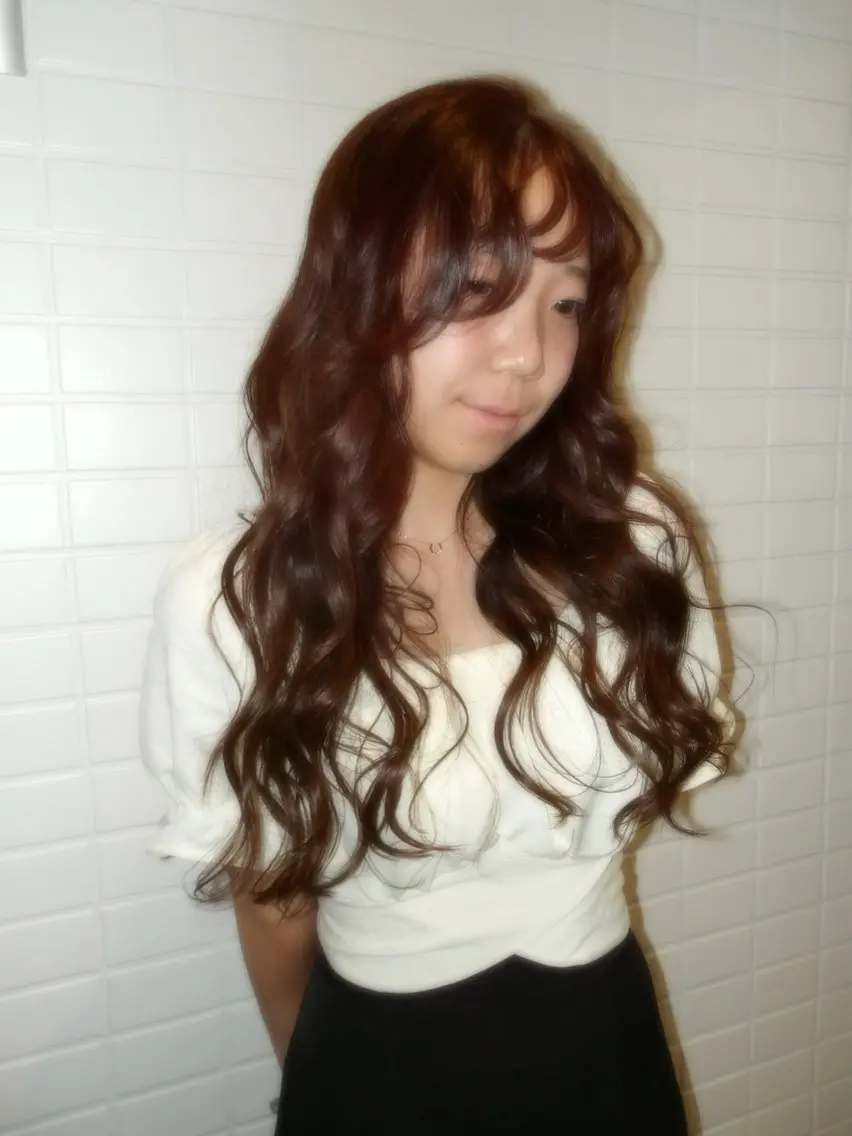 ロング カラー Miku / カットモデル伏見 栄のヘアスタイル