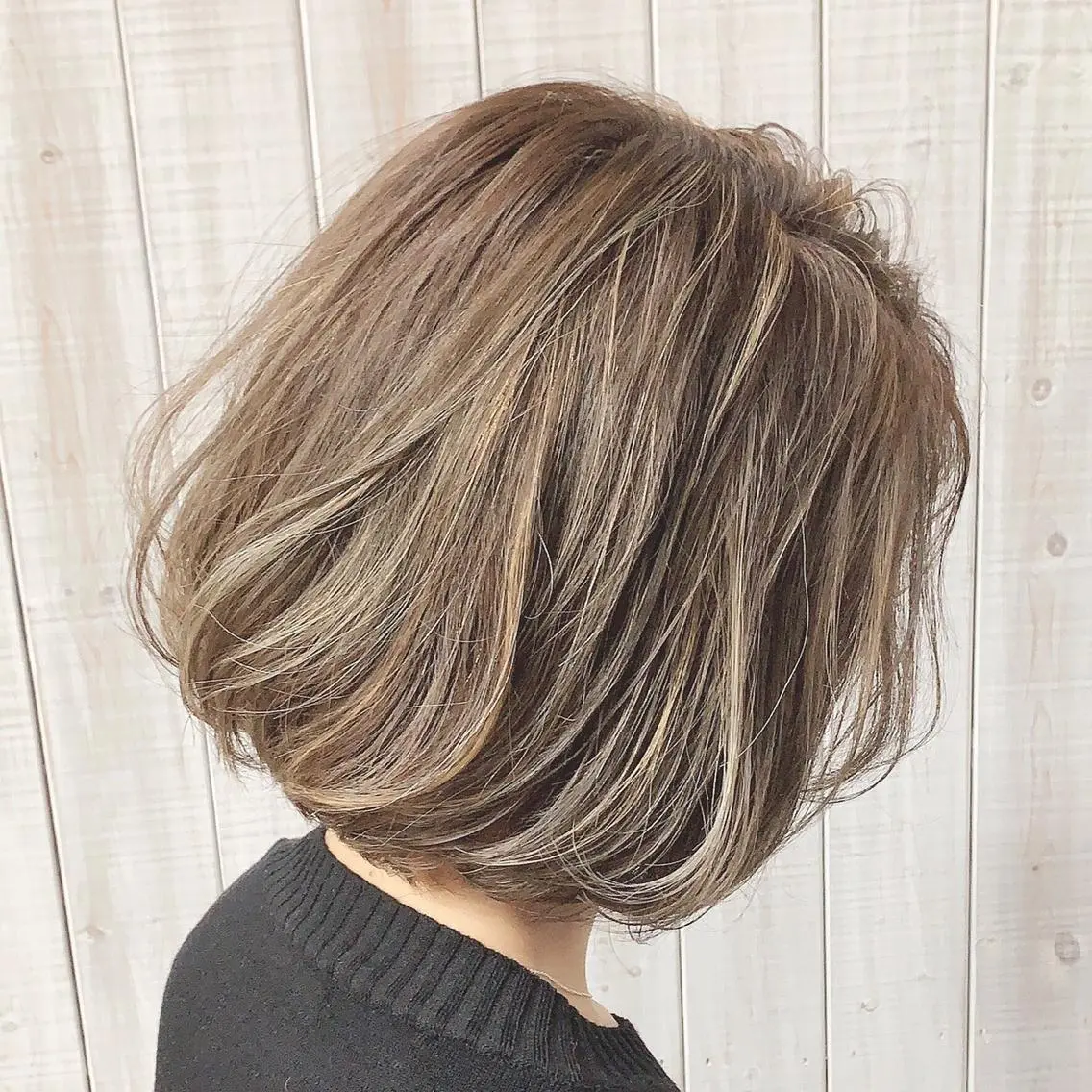 ショート カラー box mico. mutsumiのヘアスタイル