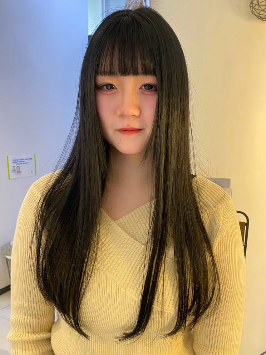 ロング カラー カット ヘアカラー トリートメント mai / linoah˚✧のヘアスタイル