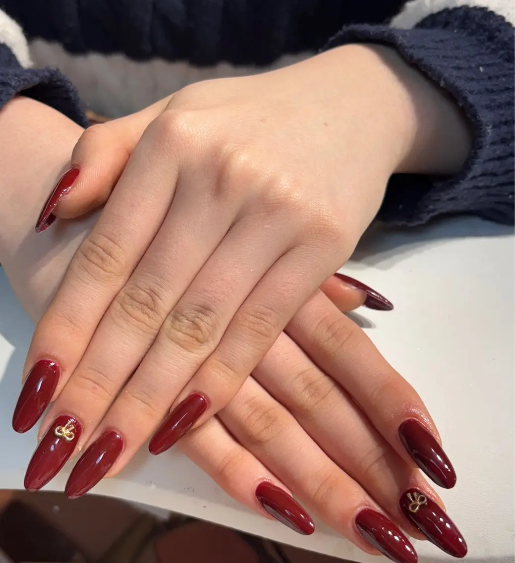 ネイル アートネイル チークネイル 長さ出し フレンチネイル ジェルネイル ハンドネイル ハンドケア Yumi Nail Seiのネイルデザイン