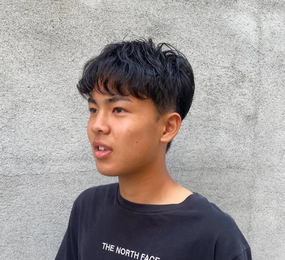メンズ カット men's　パーマ/ ⭐️Tenshinのヘアスタイル