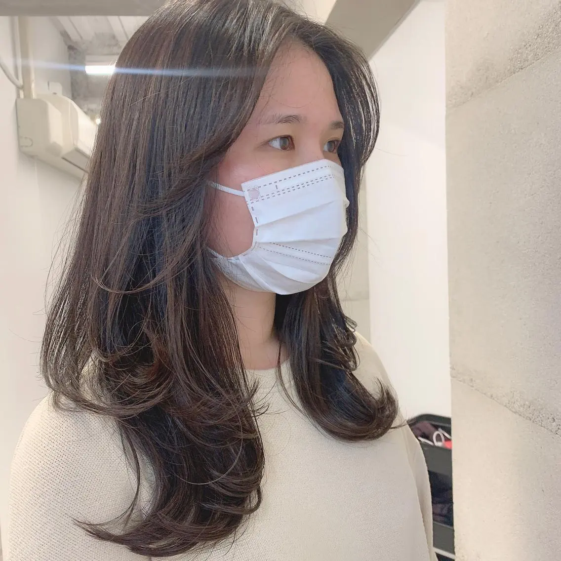 ミディアム カラー 縮毛矯正特化✂︎ YUKAのヘアスタイル