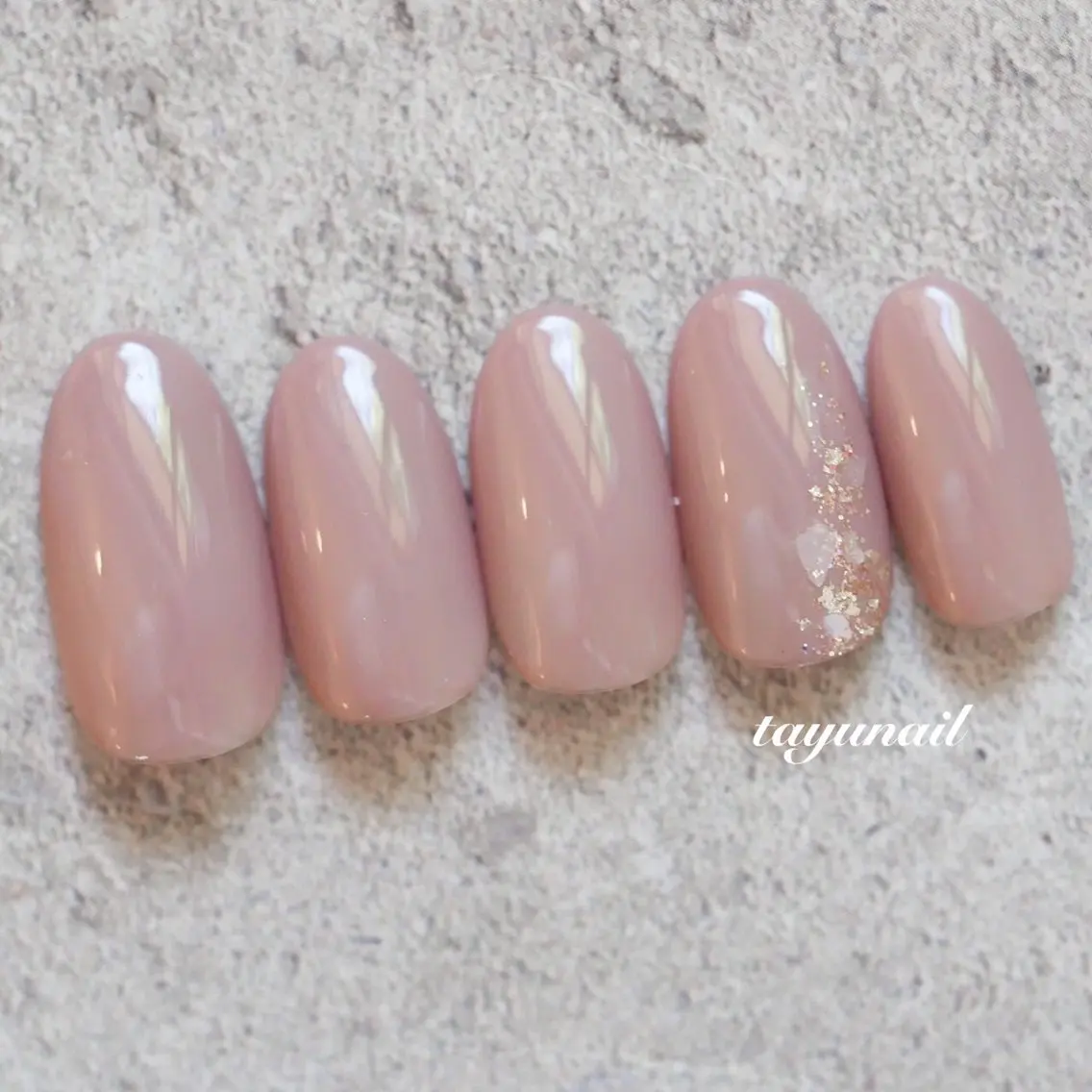 ネイル アートネイル ジェルネイル パラジェル シンプルネイル ハンドネイル ネイルサロン 【たゆnail】のネイルデザイン