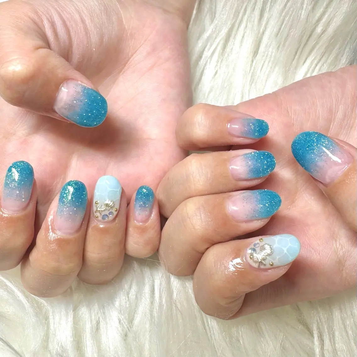 ネイル ハンドネイル Ange 🍊YUI🍊のネイルデザイン