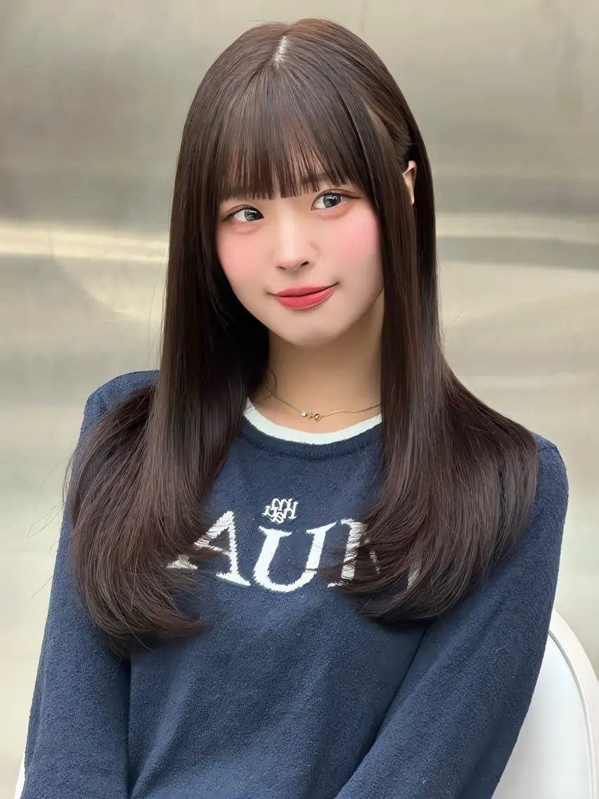 ロング カラー 🥀モテ髪レイヤー 職人🥀のヘアスタイル