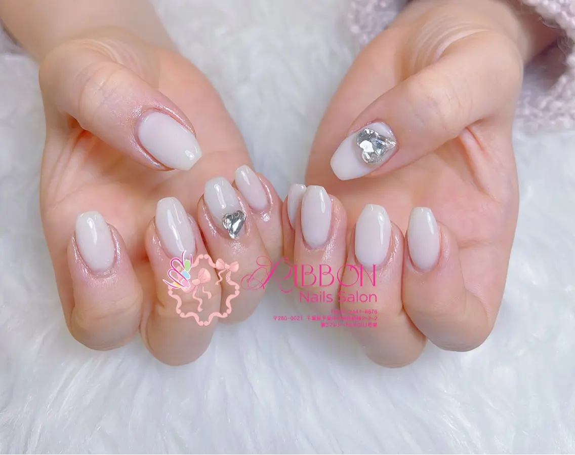 ネイル チークネイル フットネイル フレンチネイル グラデーション 韓国ネイル Ribbonnail salonのネイルデザイン