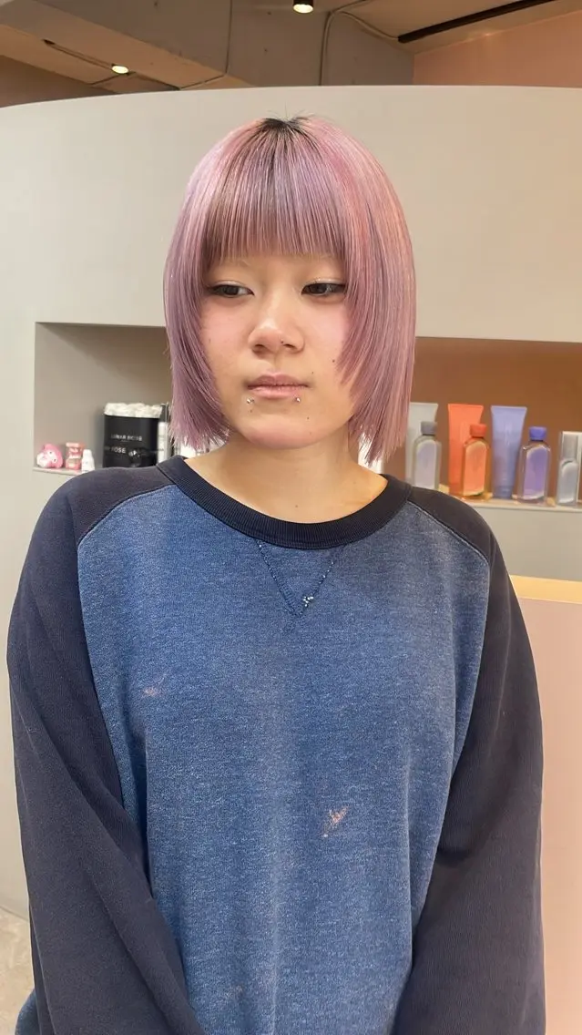 カラー 博多ブリーチ /Ririkaのヘアスタイル