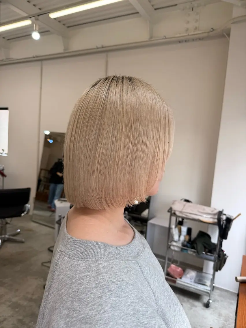 ショート ボブ soa.ママ美容師 寺田典子のヘアスタイル