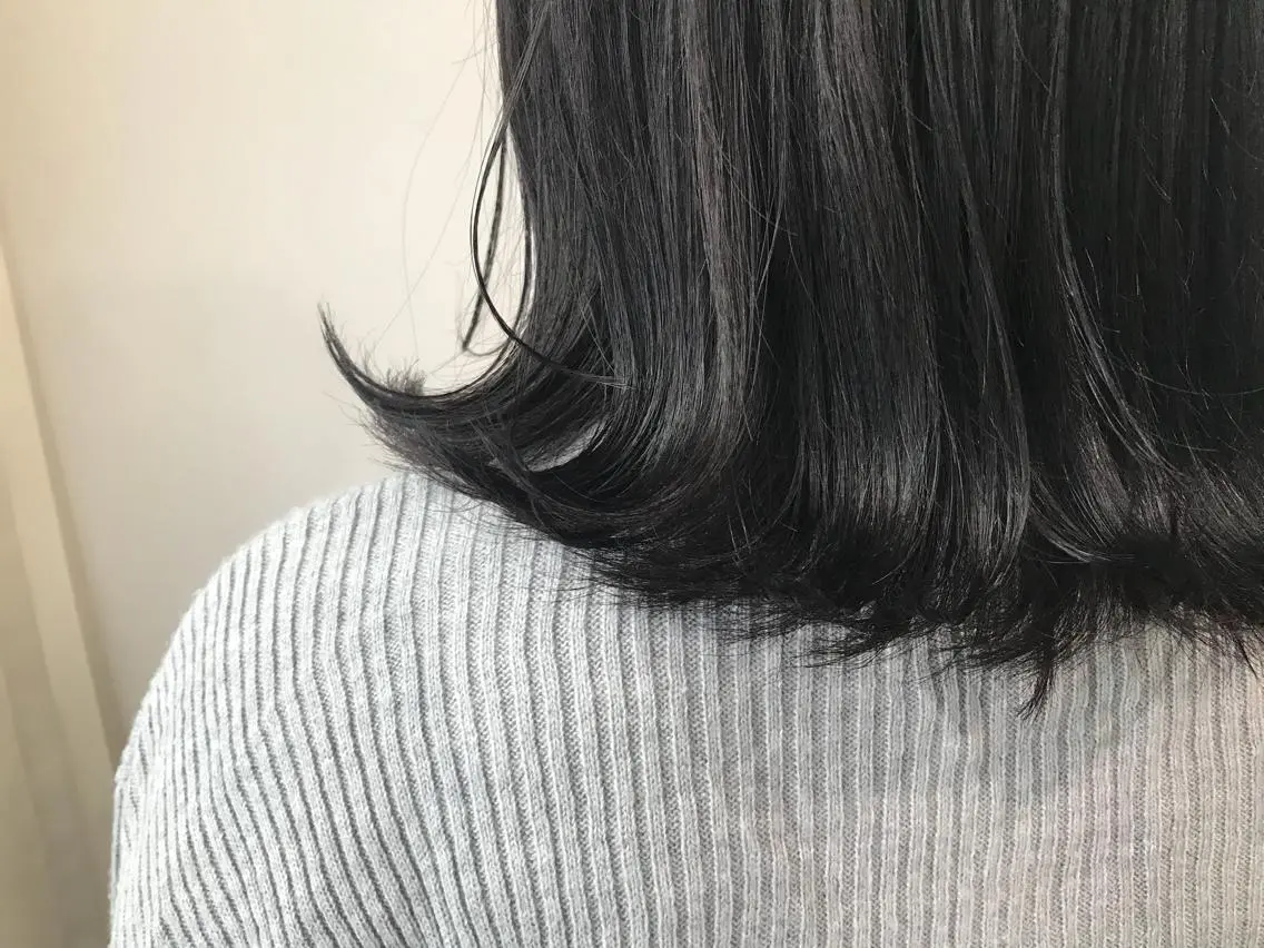 ミディアム 黒神 浩之のヘアスタイル