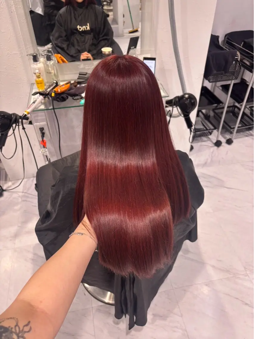 ロング カラー 透明感カラー艶髪💖 レイヤーJunyaのヘアスタイル