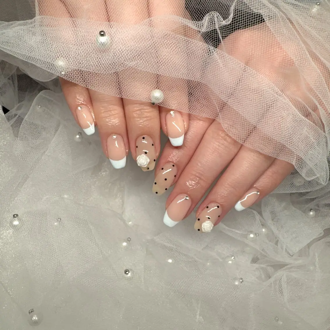 ネイル ハンドネイル ☁️BLITZ 🎀笠原雪音🎀のネイルデザイン