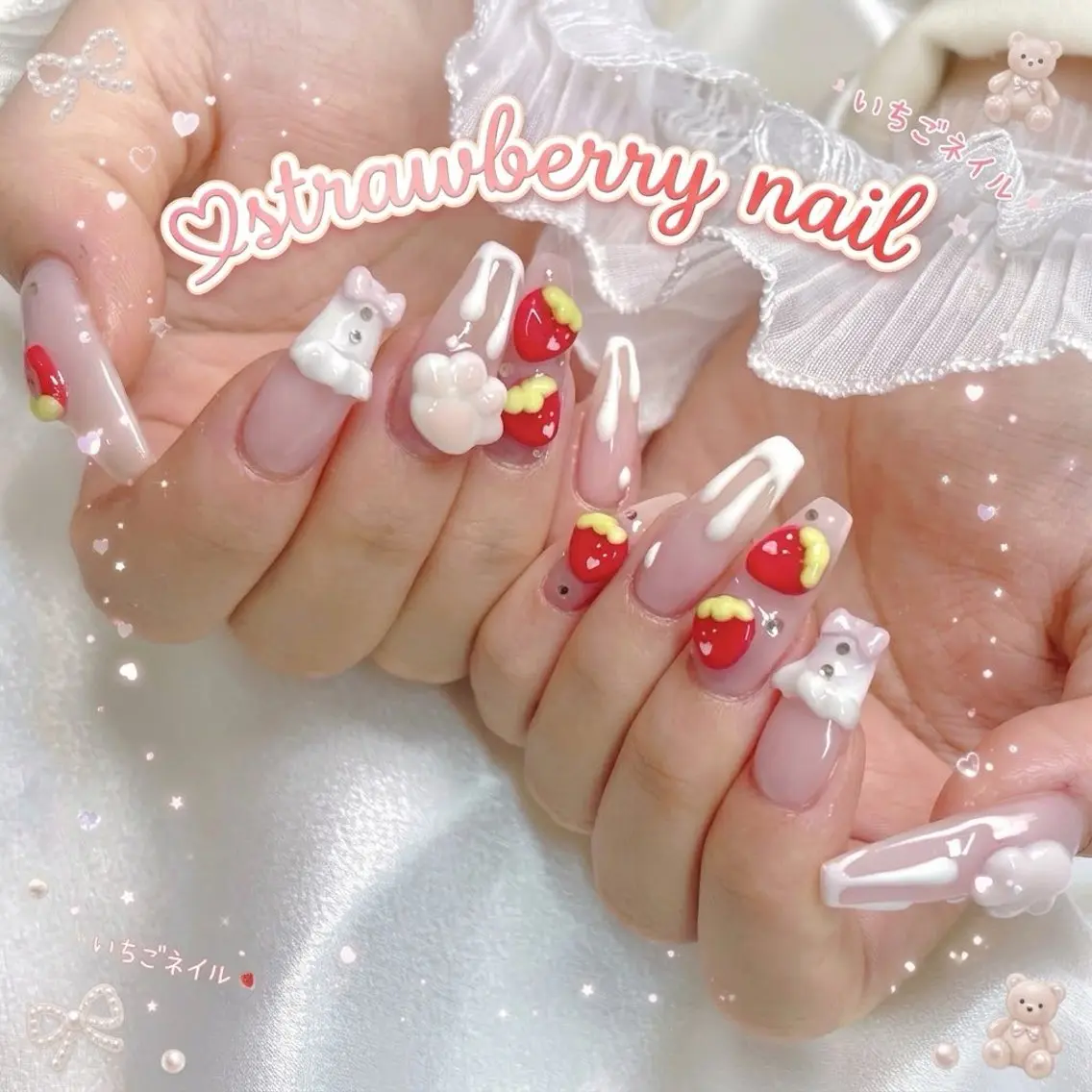 ネイル moon nail なぁちゃんのネイルデザイン