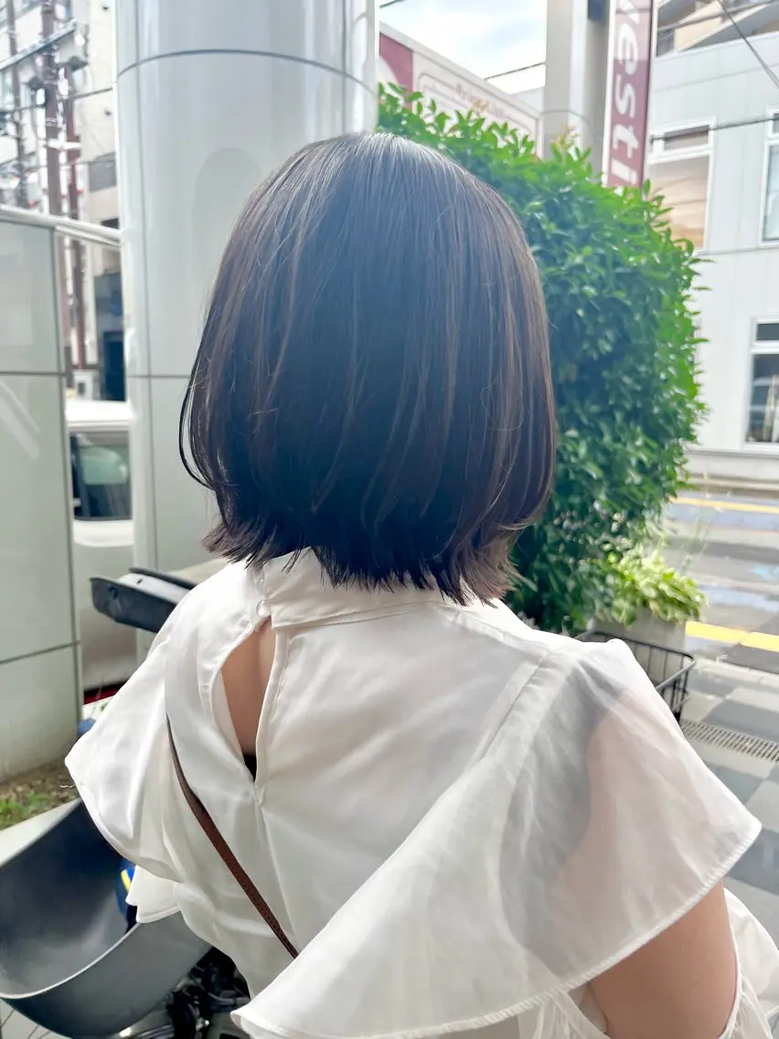 ショート カット トリートメント 西形 梨瑚のヘアスタイル