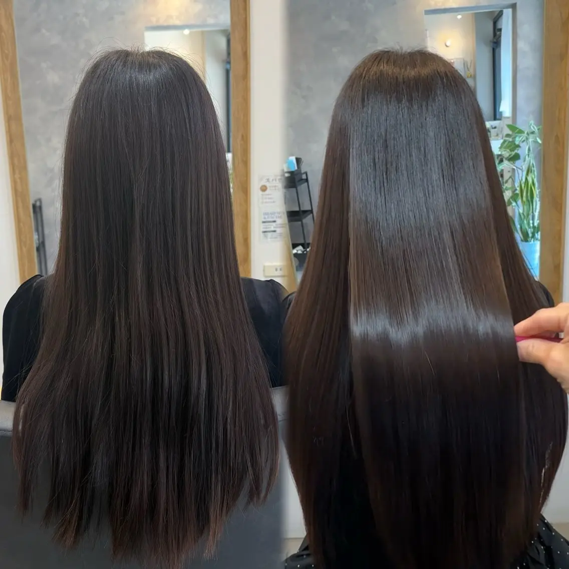 ロング 髪質改善 トリートメント トリートメント yukiko/透明感 カラー/肌質改善のヘアスタイル
