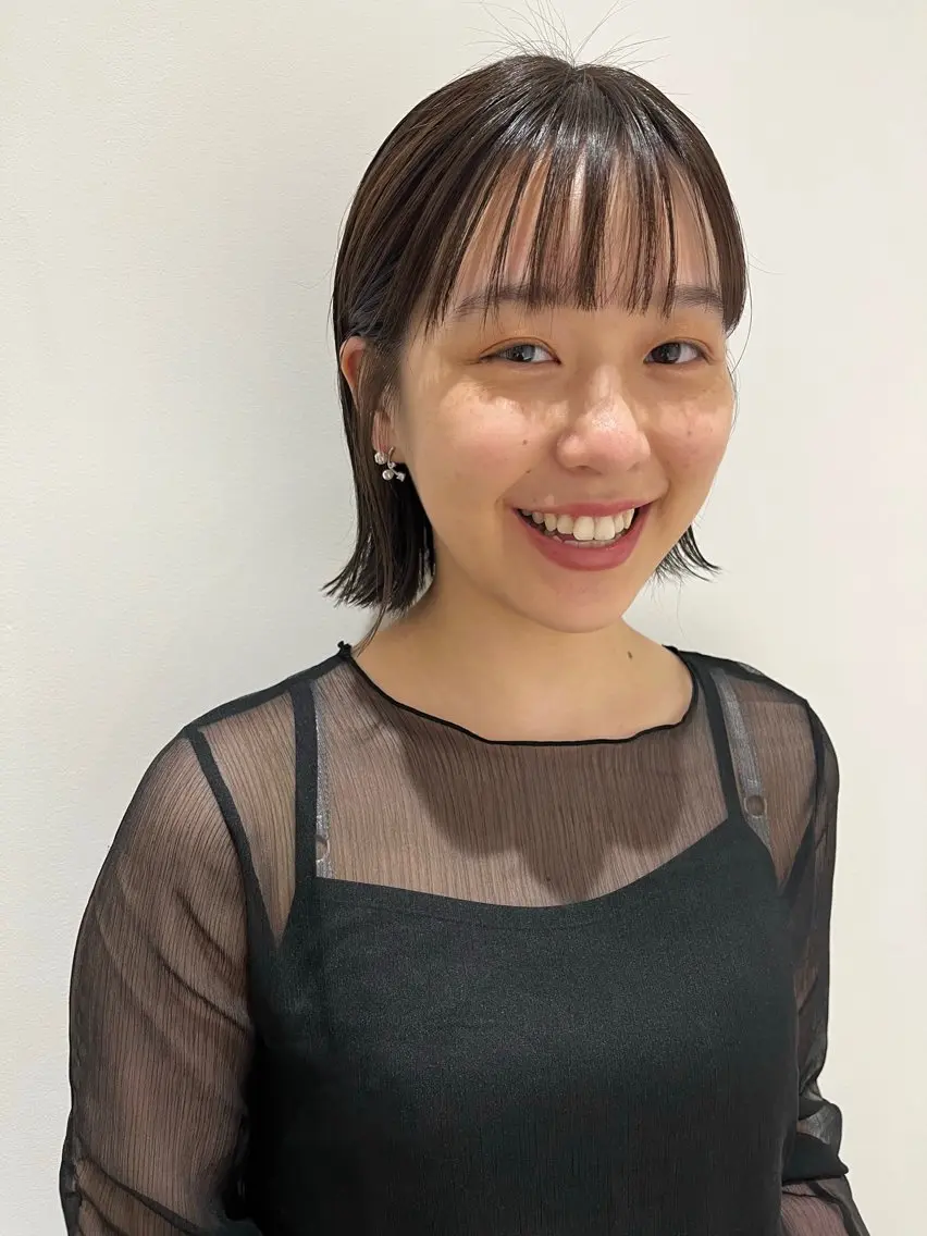 ショート ボブ 伊藤 由季のヘアスタイル