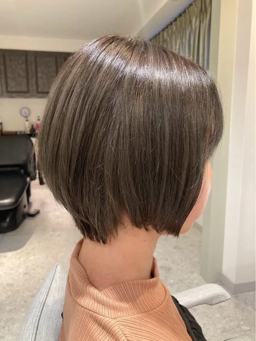 ショート ✨髪質改善/ボブ /⚡️雷賀⚡️のヘアスタイル