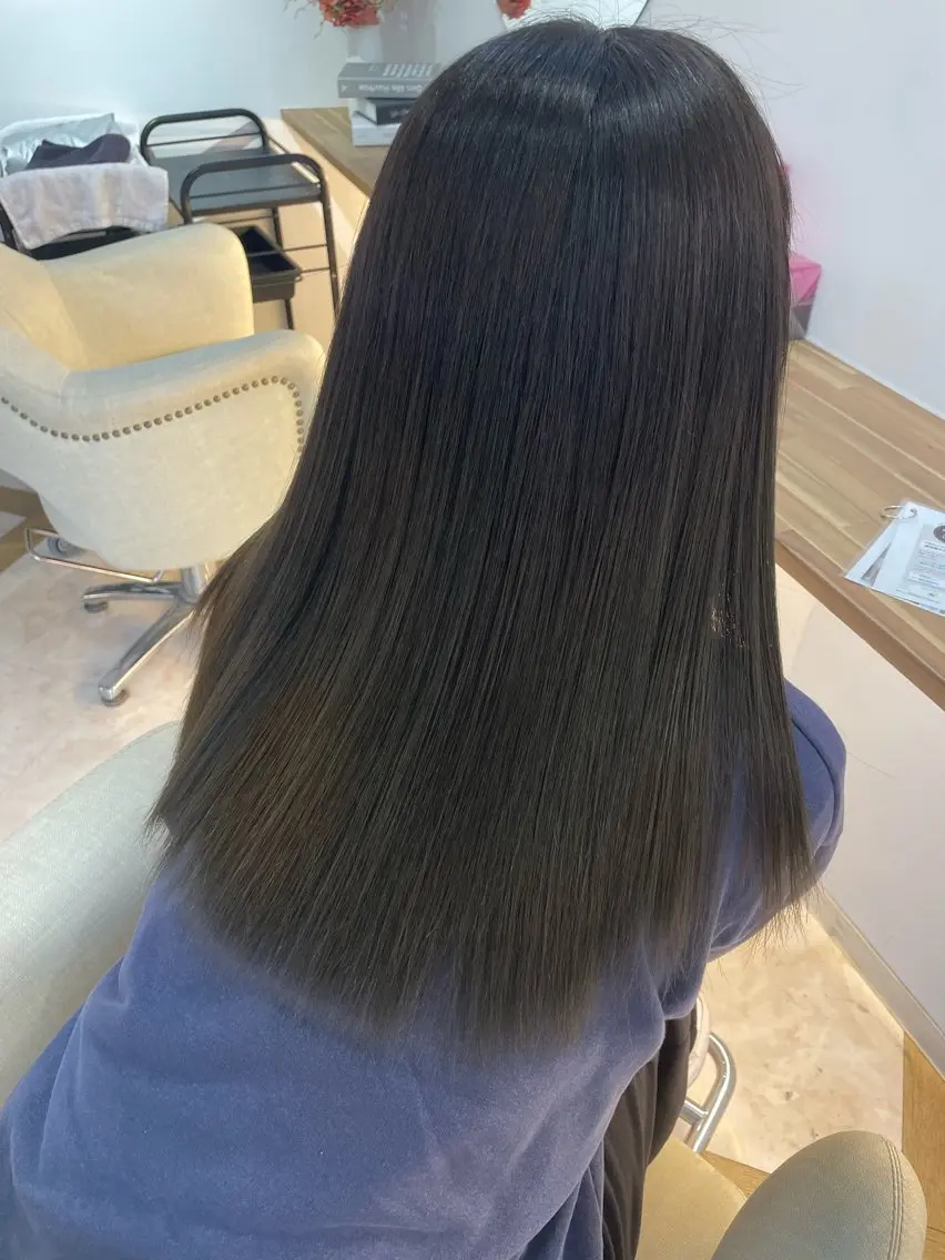 セミロング トリートメント 【メンズ特化】池袋 韓国スタイル飯塚のヘアスタイル
