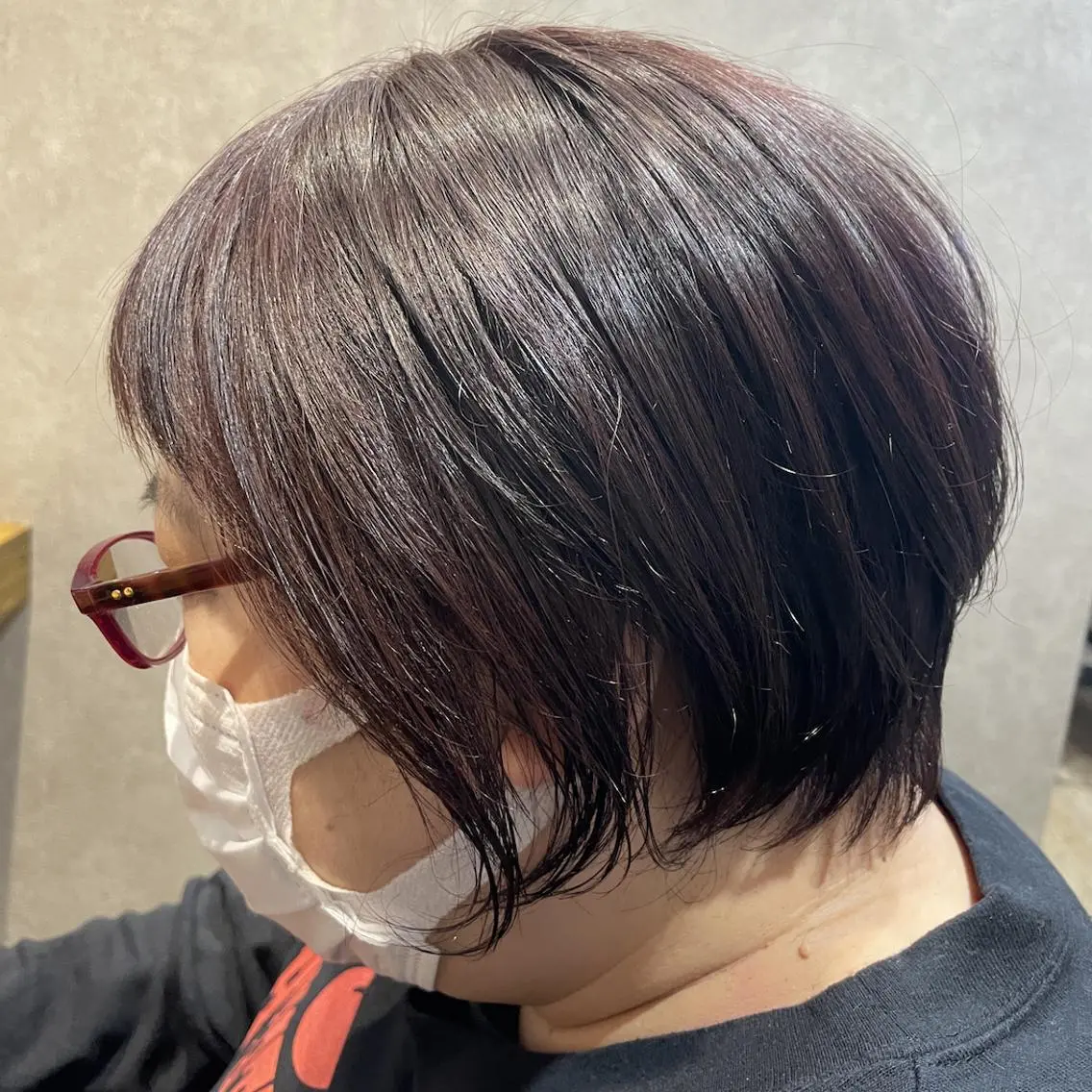ショート ショートボブ ボブ ショートヘア カット ヘアカラー トリートメント 渡邉 瑞生のヘアスタイル