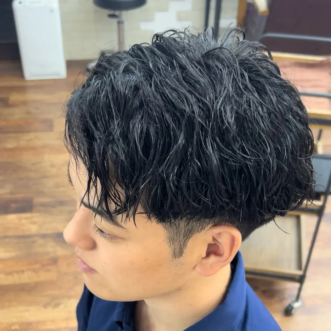 パーマ メンズ Rikito .のヘアスタイル