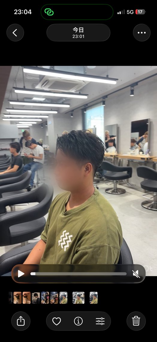 メンズ メンズ特化美容師 アンリのヘアスタイル
